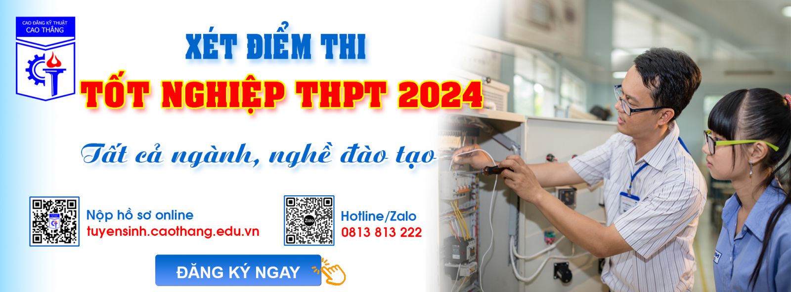 Xét điểm thi THPT 2024